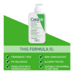 CERAVE HYDRATING CREAM-TO-FOAM CLEANSER 355ML - Image 3