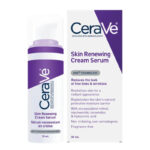 CeraVe Skin Renewing Retinol Serum bottle with encapsulated retinol and ceramides Anti-aging CeraVe retinol serum for fine lines and wrinkles CeraVe Skin Renewing Retinol Serum with Hyaluronic Acid and Niacinamide Hydrating retinol face serum for smoother youthful-looking skin Dermatologist-developed CeraVe anti-aging retinol serum packaging