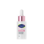 “Cetaphil Healthy Radiance Brightening C-Serum bottle on white background” “Brightening C-Serum for dark spots and uneven skin tone” “Cetaphil C-Serum for sensitive skin with niacinamide and sea daffodil” “Radiance-boosting Vitamin C serum by Cetaphil”