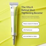 ELIMAX THE VITA-A RETINAL SHOT TIGHTENING BOOSTER 15ML bottle CELIMAX retinal tightening booster serum for firmer-looking skin CELIMAX Vita-A Retinal Shot anti-aging booster 15ml CELIMAX retinal and MATRIXYL 3000 skin tightening serum