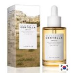 SKIN1004 Madagascar Centella Ampoule hydrating skincare serum bottle Soothing Centella Asiatica ampoule for sensitive skin by SKIN1004 Lightweight Korean skincare ampoule for hydration and redness relief SKIN1004 Centella Ampoule for dry and delicate skin Madagascar Centella Ampoule serum packaging front view